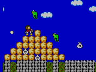 Alex Kidd in Miracle World - Sega Master System