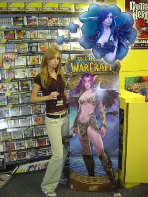 Gamer Girl - Warcraft