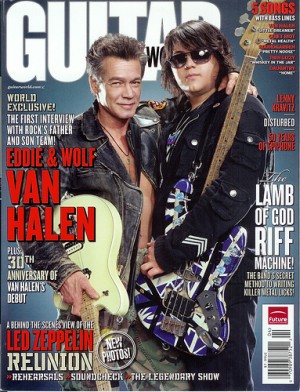 Eddie & Wolfgang Van Halen