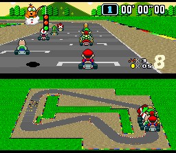 Super Mario Kart – SNES